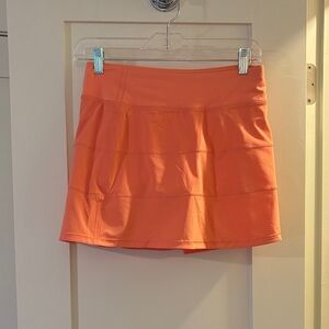 Lululemon Athletica Coral pace rival skirt